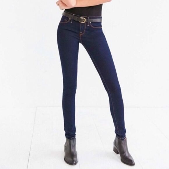 BDG Dark Wash Low Rise Skinny Jeans - Picture 1 of 5